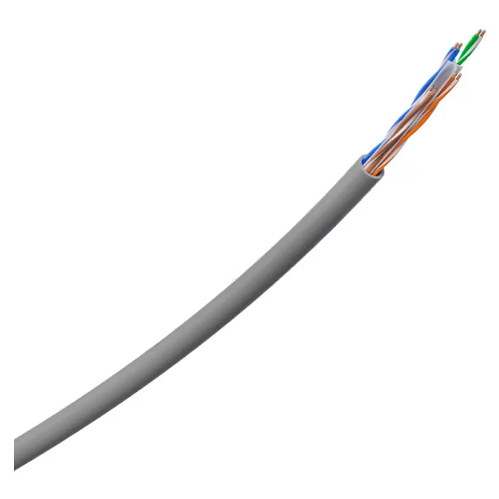 Metro Cabo de Rede Impact Giga UTP Cat6 4P IG6CCZ Intelbras, 100% Cobre - Cinza